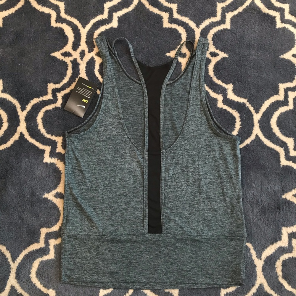 NWT Nike Dri Fit Racerback Tank - Picture 2 of 4
